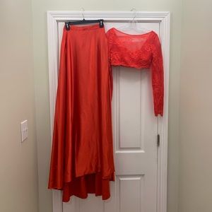 Women’s 2 piece formal/prom dress